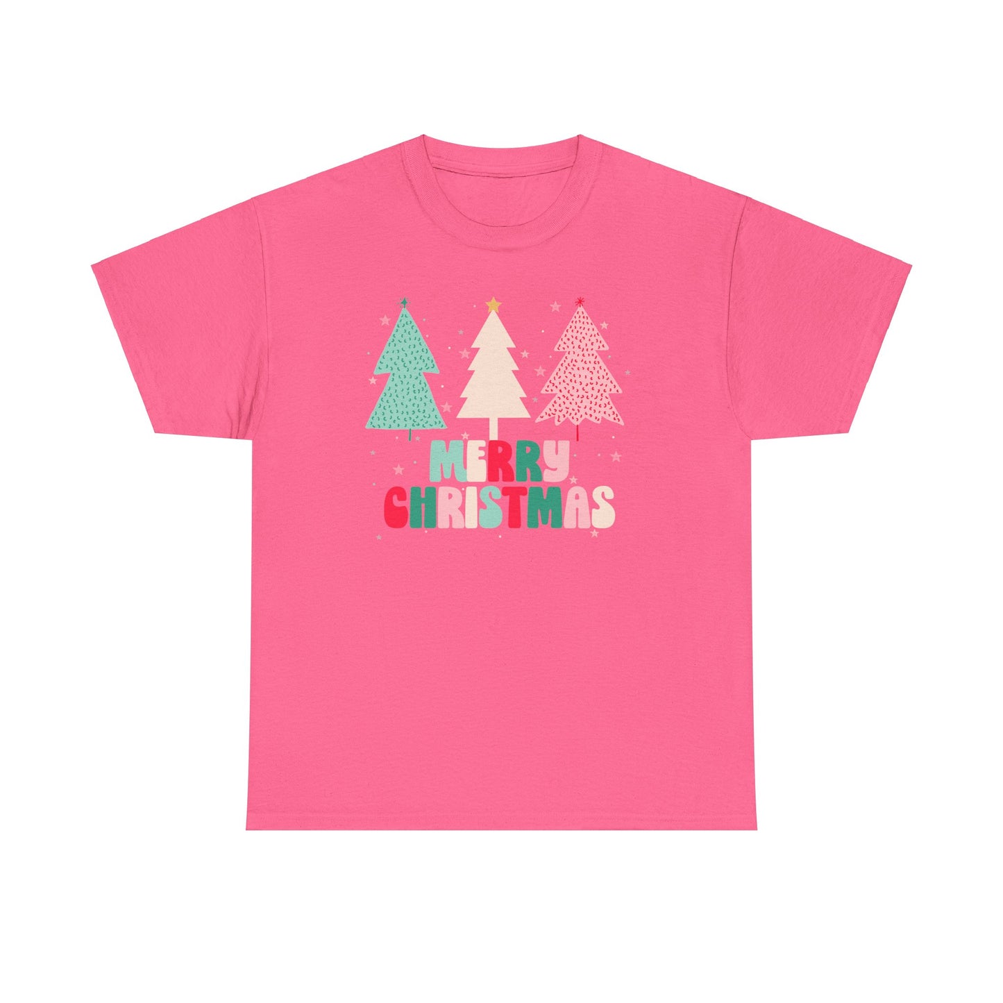 Merry Christmas Unisex Heavy Cotton Tee