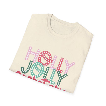 Holly Jolly Secretary Gildan Unisex Softstyle T-Shirt