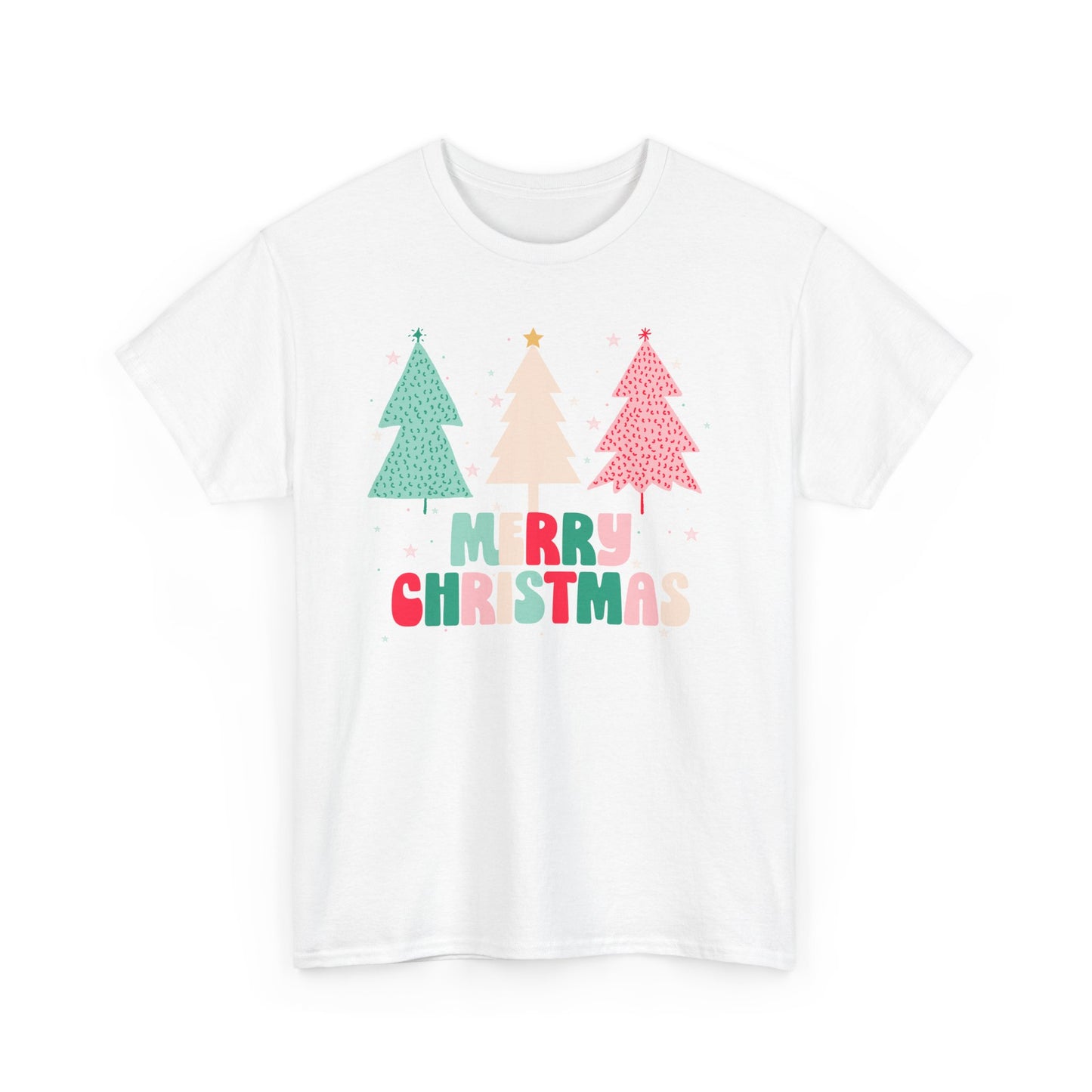 Merry Christmas Unisex Heavy Cotton Tee