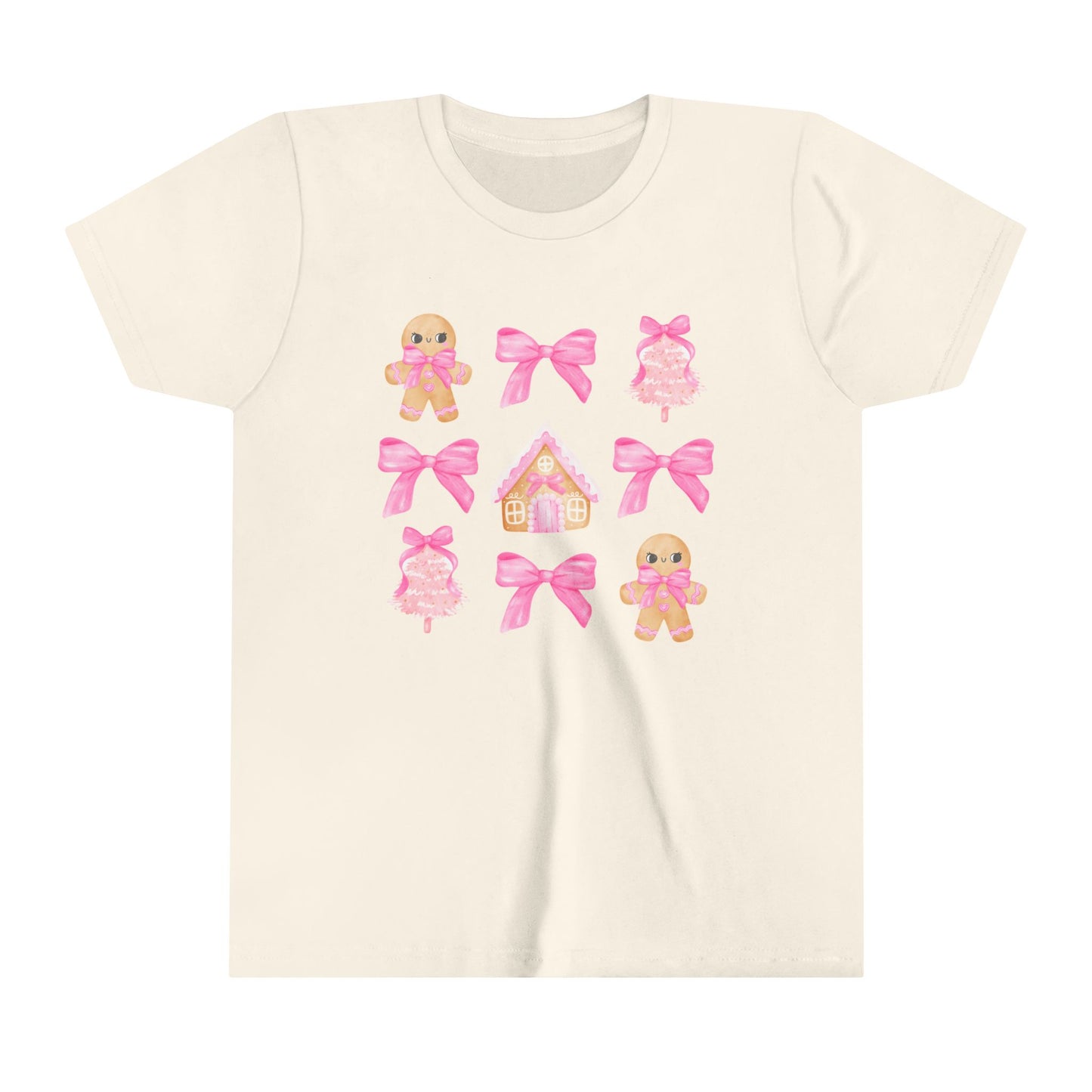 Pink Coquette Bella Canvas Youth Short Sleeve Tee