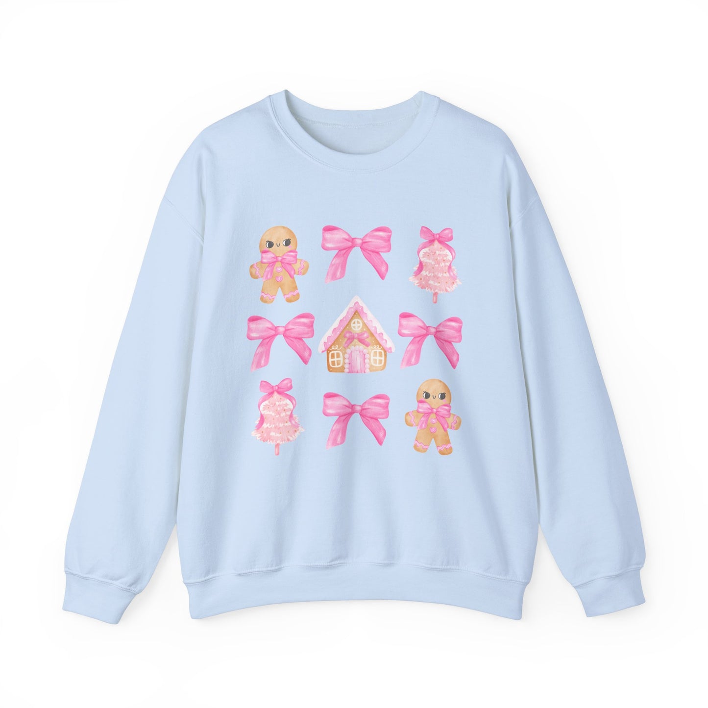 Pink Gingerbread Sweatshirt Unisex Heavy Blend™ Crewneck Sweatshirt