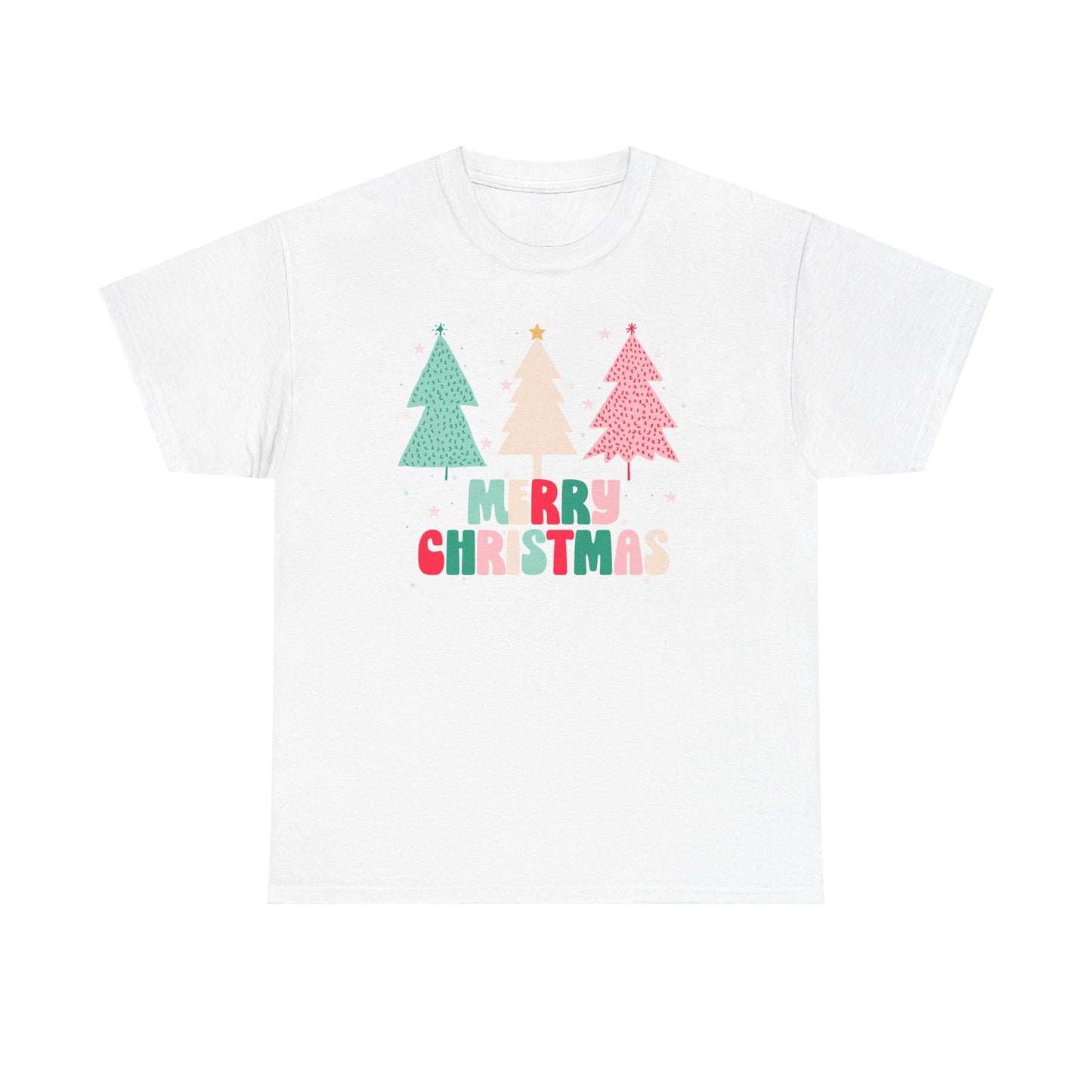 Merry Christmas Unisex Heavy Cotton Tee