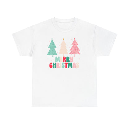 Merry Christmas Unisex Heavy Cotton Tee