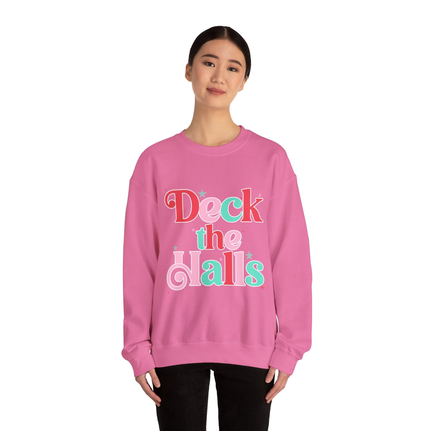 Deck The Halls Unisex Heavy Blend™ Crewneck Sweatshirt