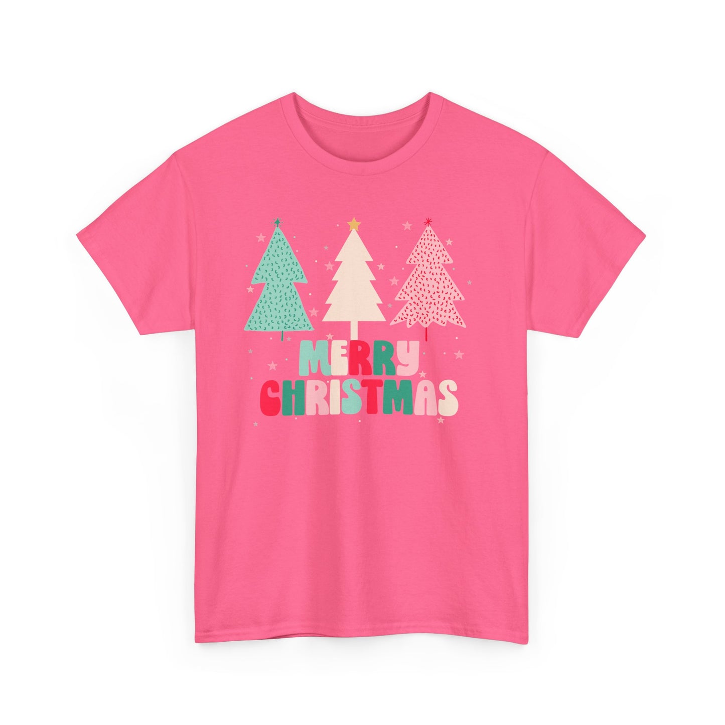 Merry Christmas Unisex Heavy Cotton Tee