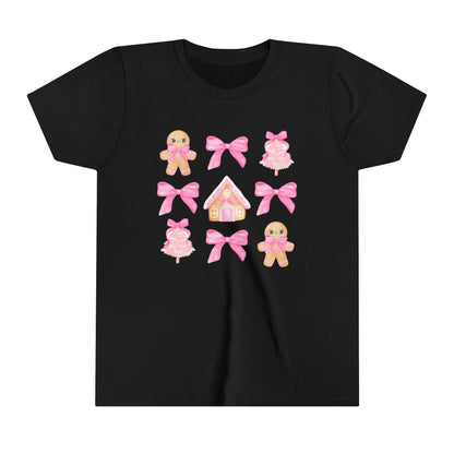 Pink Coquette Bella Canvas Youth Short Sleeve Tee