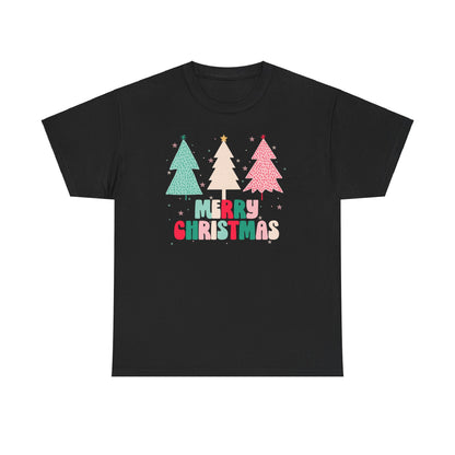 Merry Christmas Unisex Heavy Cotton Tee