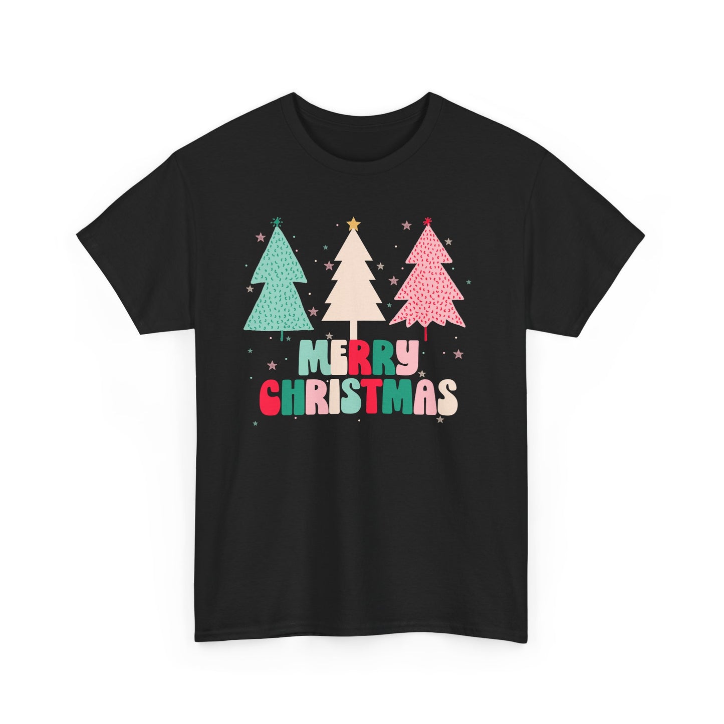 Merry Christmas Unisex Heavy Cotton Tee