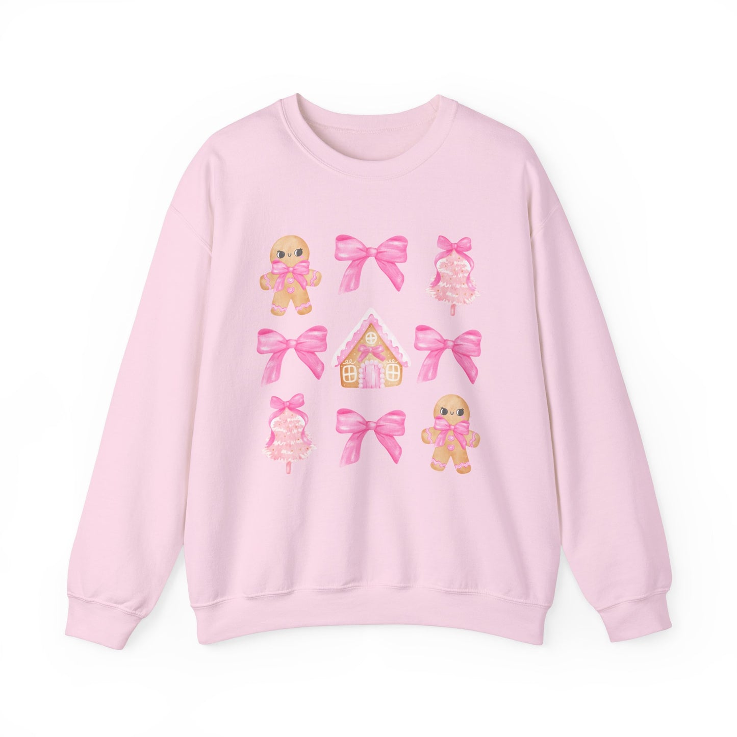 Pink Gingerbread Sweatshirt Unisex Heavy Blend™ Crewneck Sweatshirt